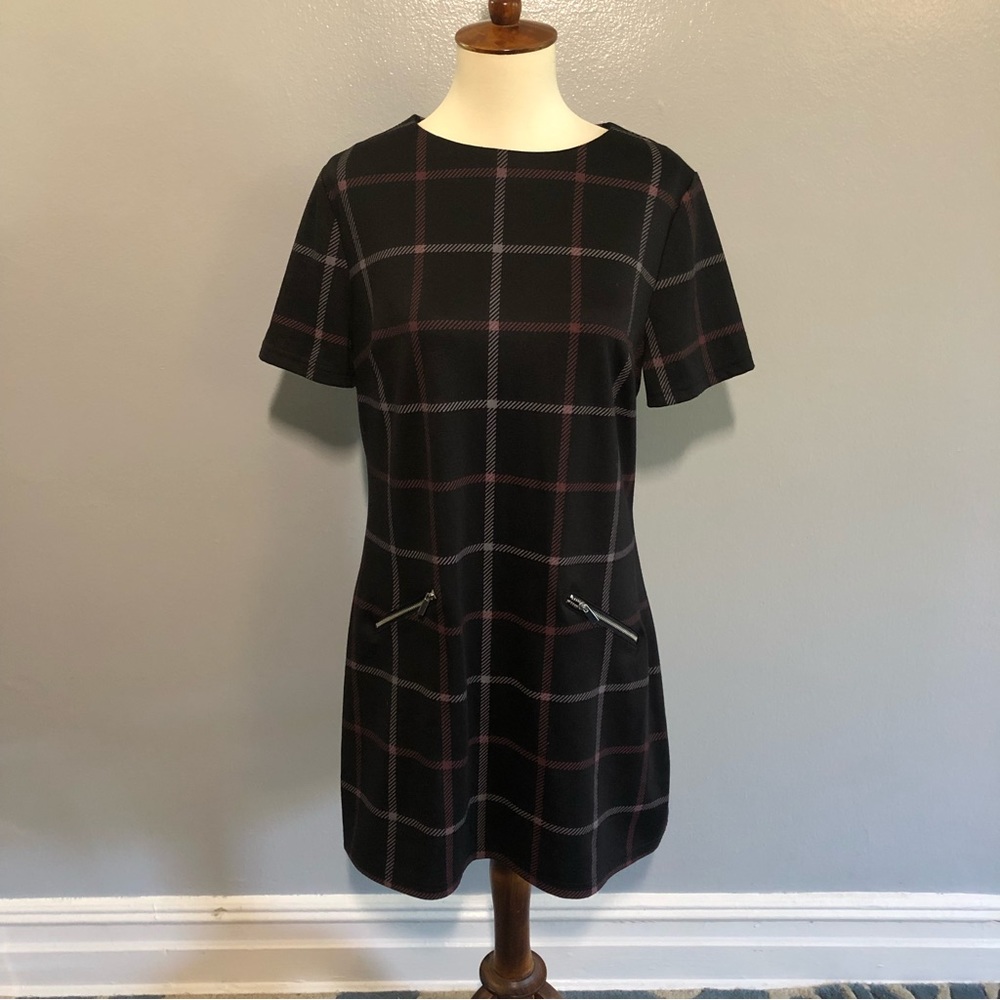 Dorothy Perkins Plaid Shift Dress